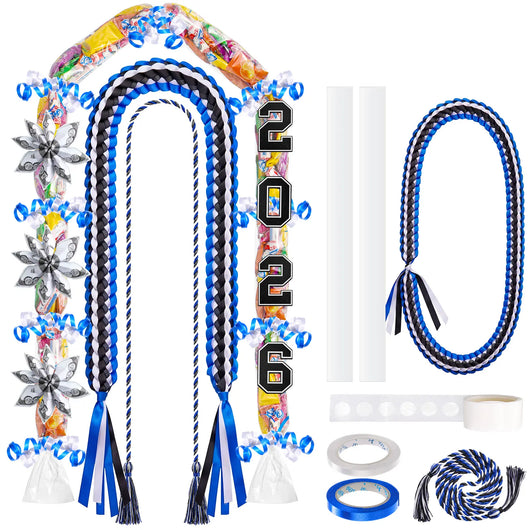2026 Colorful Graduation Leis with Candy
