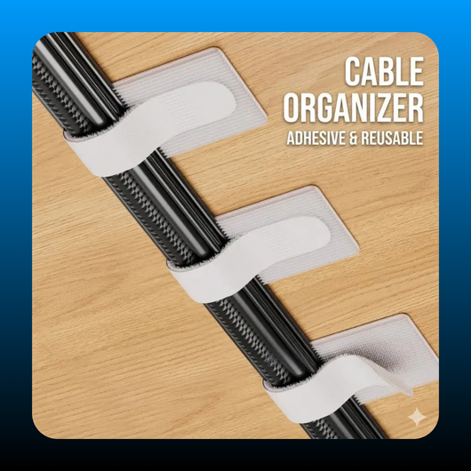 Hook and Loop Cable Ties (10 Pack)