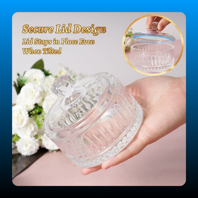 Large Powder Puff with Container Set