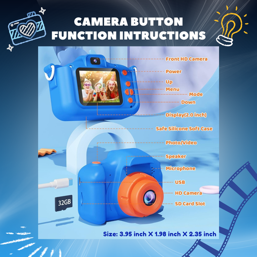 Toddler Camera Children’s Joy