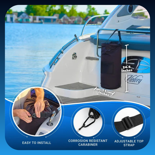 Leak Resistant Boat Trash Bag