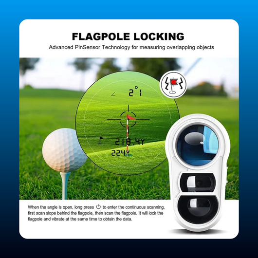 Golf Laser Rangefinder with Slope