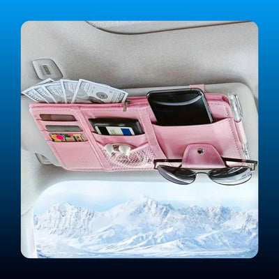 Car Sun Visor Organizer Pouch
