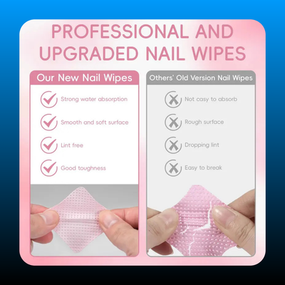 Lint Free Nail Wipes (200 Pcs)