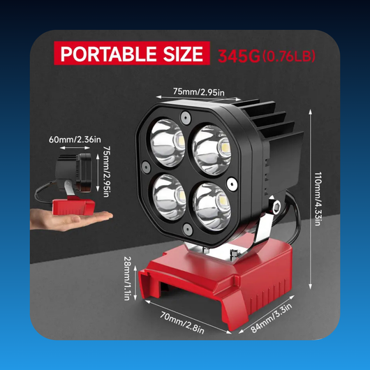 18V Cordless LED Work Light