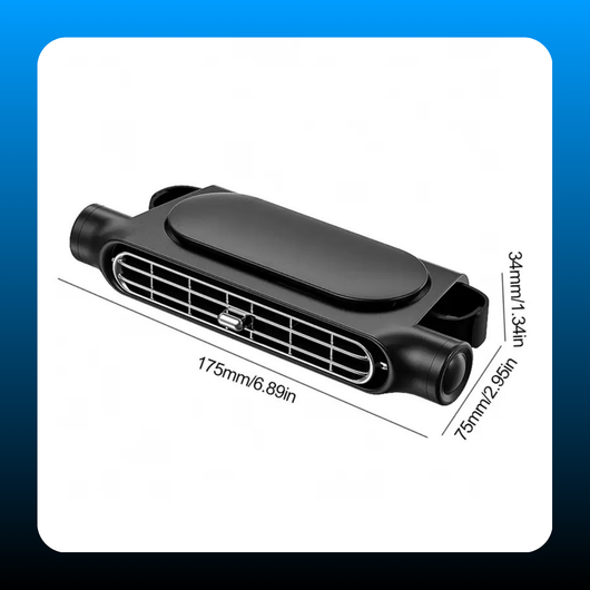 USB Plug in Car Seat Fan