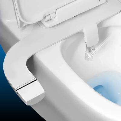 Ultra-Slim Bidet Attachment for Toilet