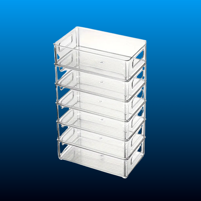 Stackable Refrigerator Storage Containers (6 Piece)