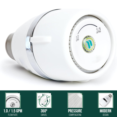 EcoPulse Water-Saving Shower Head