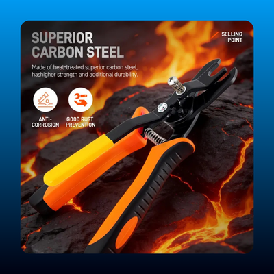 Push-to-Connect Air Hose Disconnect Pliers