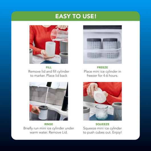 Squeeze & Release, Compact Small Ice Cup