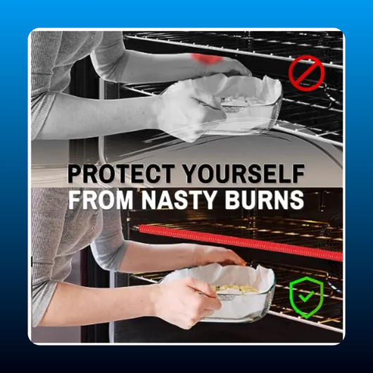 Silicone Oven Rack Shields