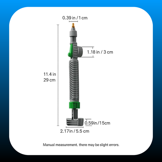 Adjustable Pressure Spray Nozzle
