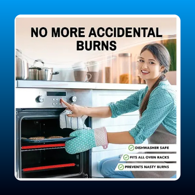 Silicone Oven Rack Shields
