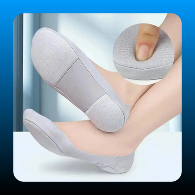 Invisible Thick Non-Slip Boat Sock Liners (3 Pack)