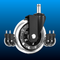 Office Chair Wheels Replacement Swivel Rubber Caster