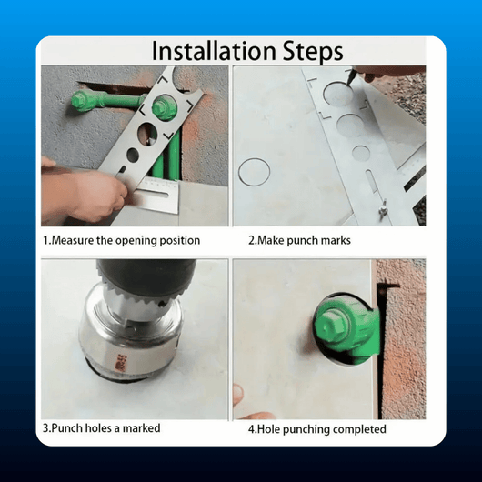 Stainless Steel Tile Drill Guide