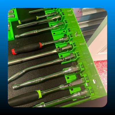 Ratchet Storage Tool Organizer
