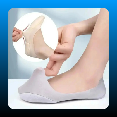 Invisible Thick Non-Slip Boat Sock Liners (3 Pack)