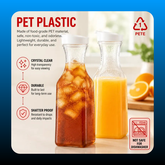 Plastic Water Carafe Set