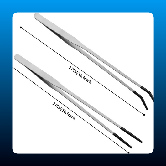 Stainless Steel Reptile Feeding Tongs