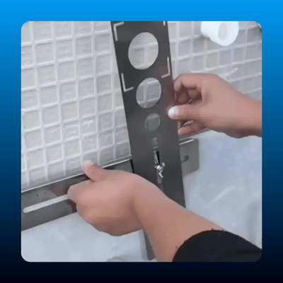 Stainless Steel Tile Drill Guide