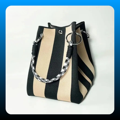 Boho Woven Bucket Bag