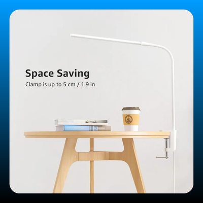 Clip-On LED Desk Lamp