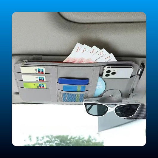 Car Sun Visor Organizer Pouch
