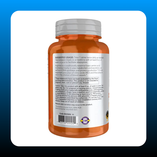 Nutrition, L-Arginine Double Strength Capsules