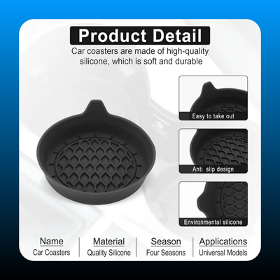 Car Cup Holder Coaster Silicone