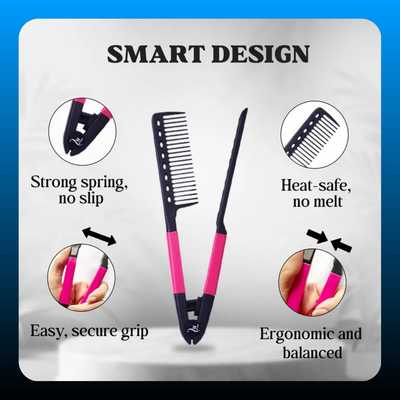 Firm Grip Straightening Comb