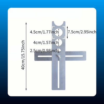 Stainless Steel Tile Drill Guide