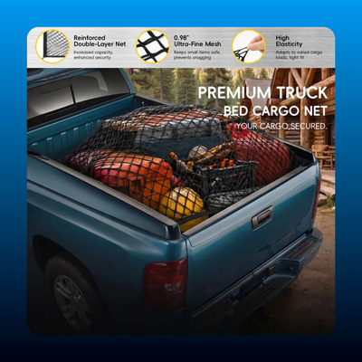 Cargo Net for Pickup Truck Bed