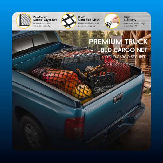 Cargo Net for Pickup Truck Bed