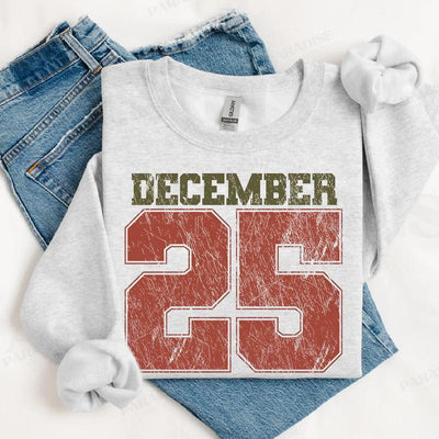 Retro Christmas Crewneck Sweatshirt