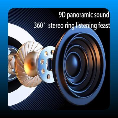 6-In-1 Portable Wireless Karaoke Speaker with Dual Microphones