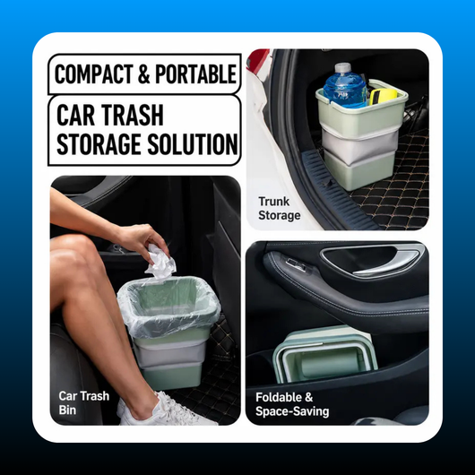 Collapsible Car Trash Can
