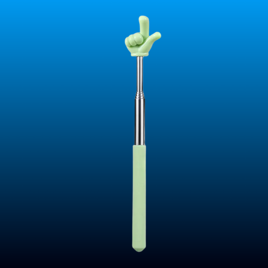 Stainless Steel Retractable Colorful Finger Pointer Stick
