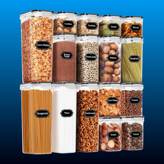 32-Piece Airtight Food Storage Container Set