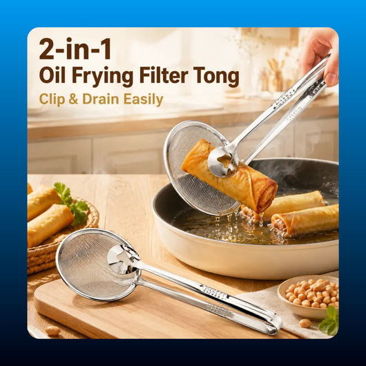 2-in-1 Oil-Frying Filter Clip
