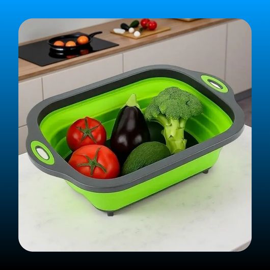 Multifunctional Cutting Board & Drain Basket