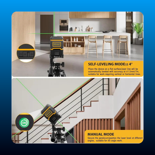 Green Cross Line Laser Level with Tripod