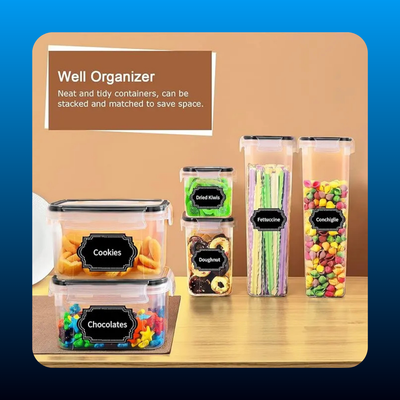 32-Piece Airtight Food Storage Container Set