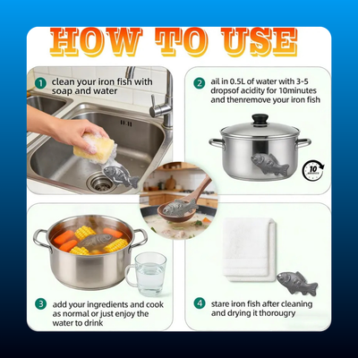 Lucky Iron Fish Cooking Tool