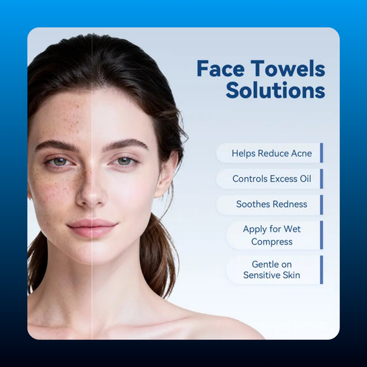 XL Disposable Face Towels (50 Count)