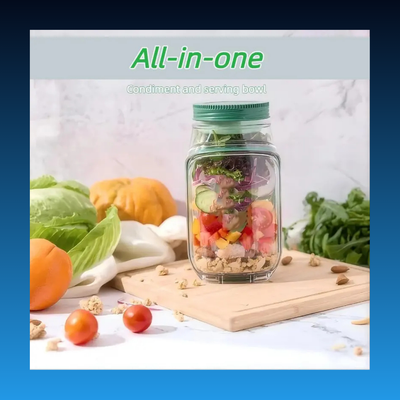 Mason Jar Meal Prep Storage Container