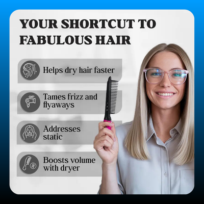 Firm Grip Straightening Comb