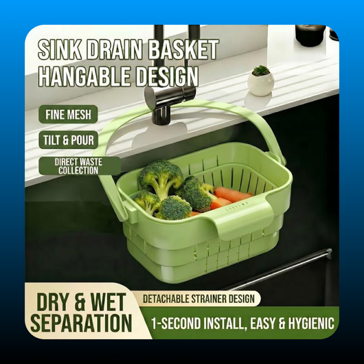 Foldable Hanging Kitchen Basket