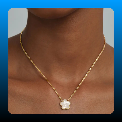 Gold Plated Clover Necklaces for Women
